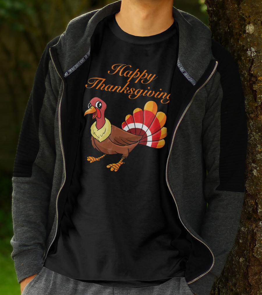 Happy Thanksgiving Turkey Celebration Day T-Shirt