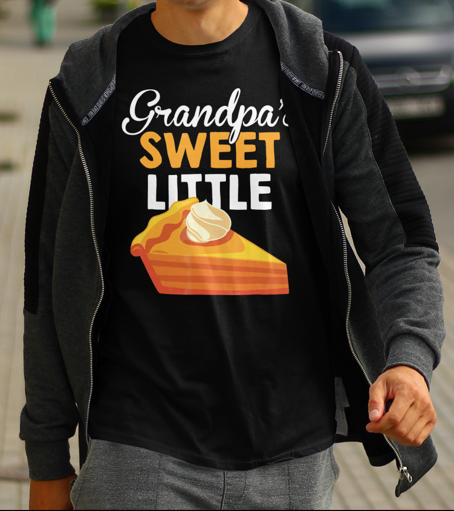 Grandpa's Sweet Little Pumpkin Pie T-Shirt