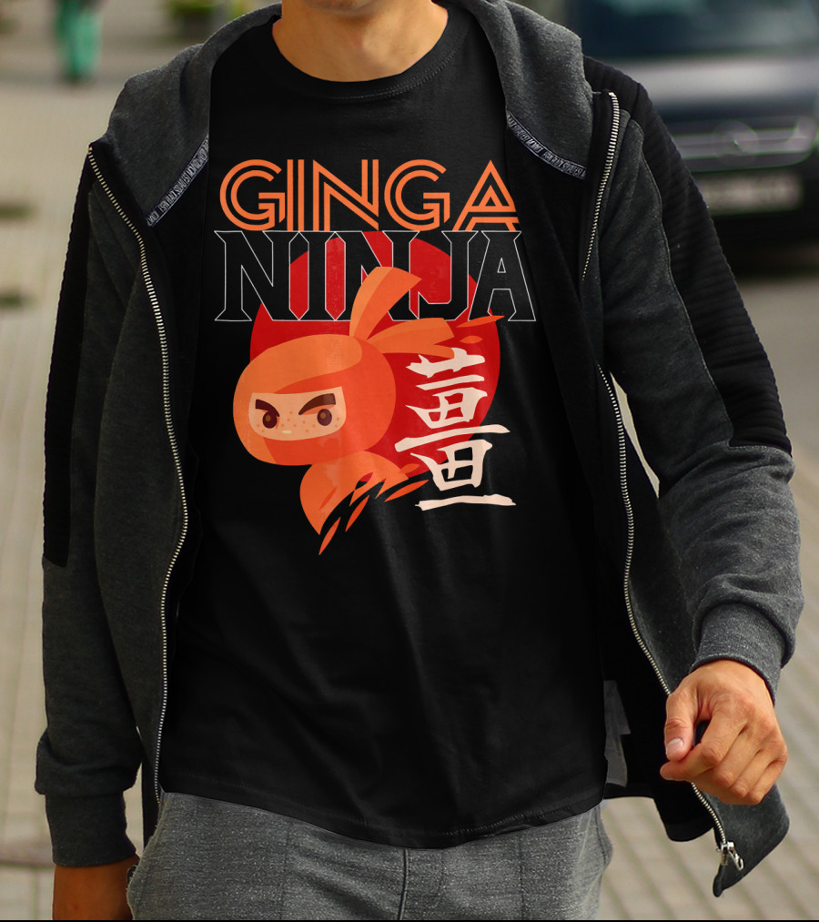 Ginga Ninja Cool Redhead T-Shirt