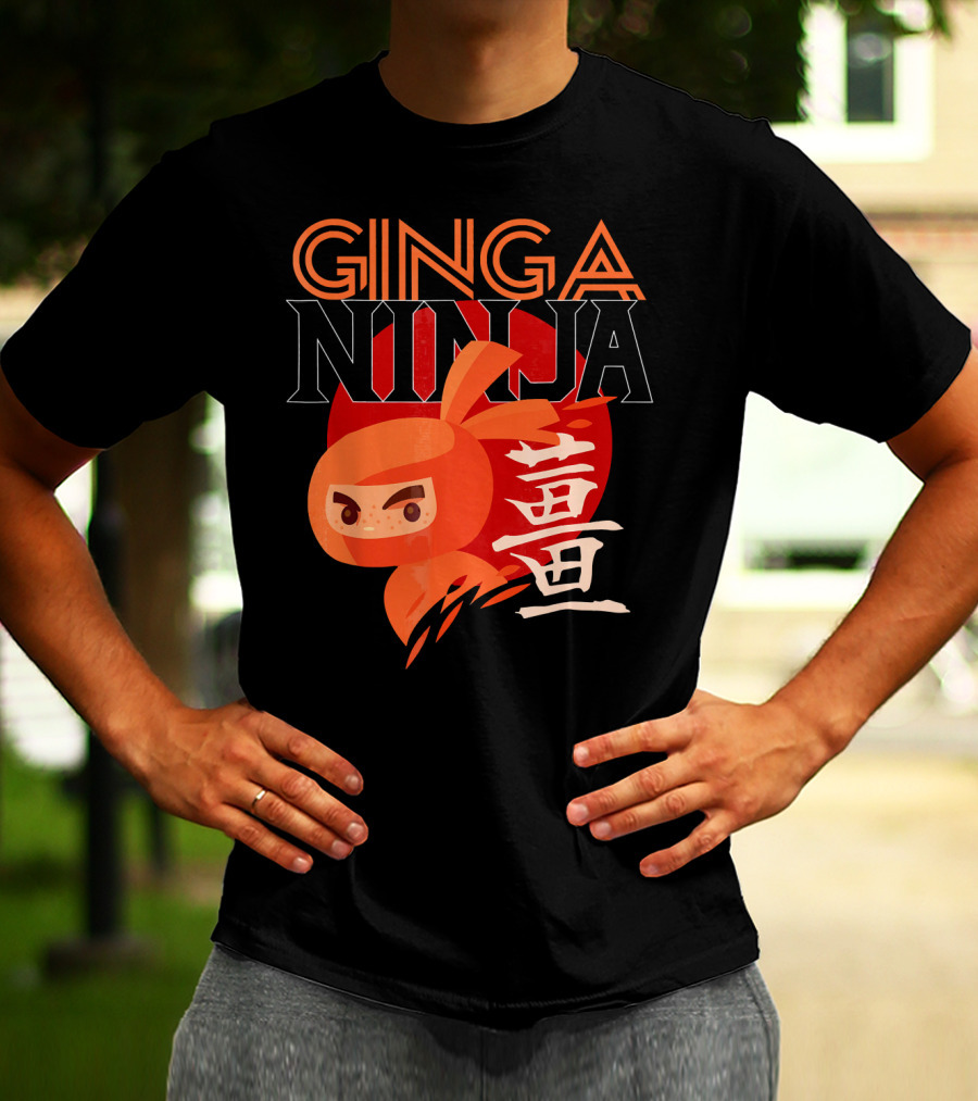 Ginga Ninja Cool Redhead T-Shirt