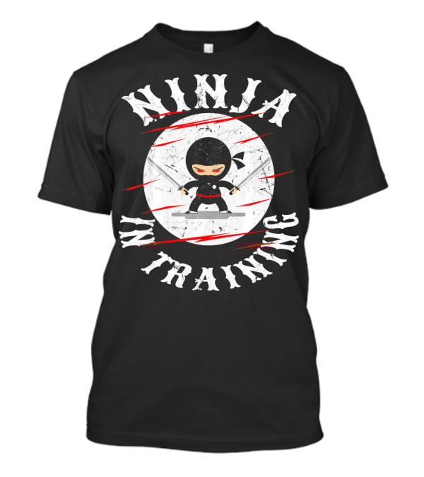 Ninja In Training Distressed Children's T-Shirt