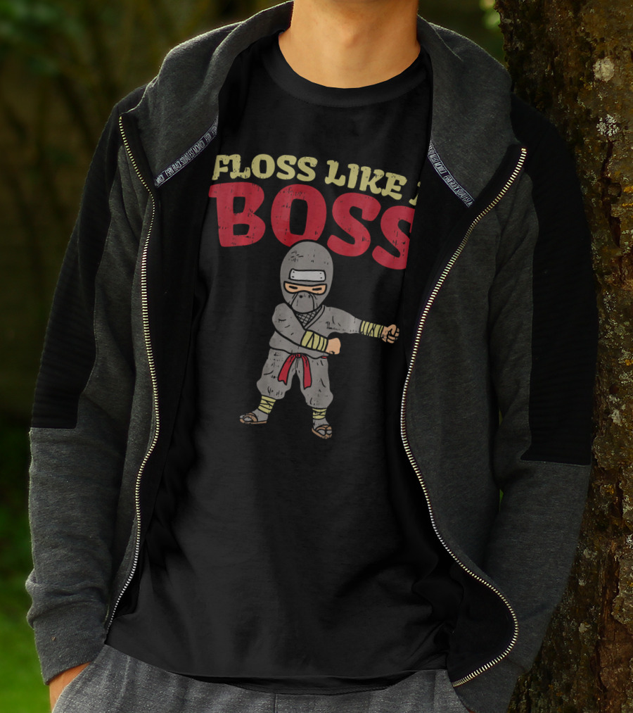 Floss Like A Boss Dance Ninja T-Shirt