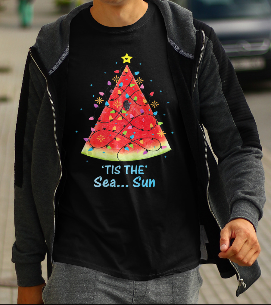 Melon 'Tis The Sea. Sun Christmas In July T-Shirt