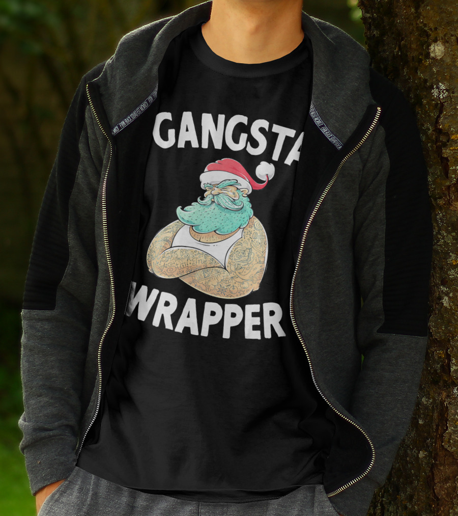 Gangsta Wrapper Santa Claus Original Gangsta Wrap T-Shirt
