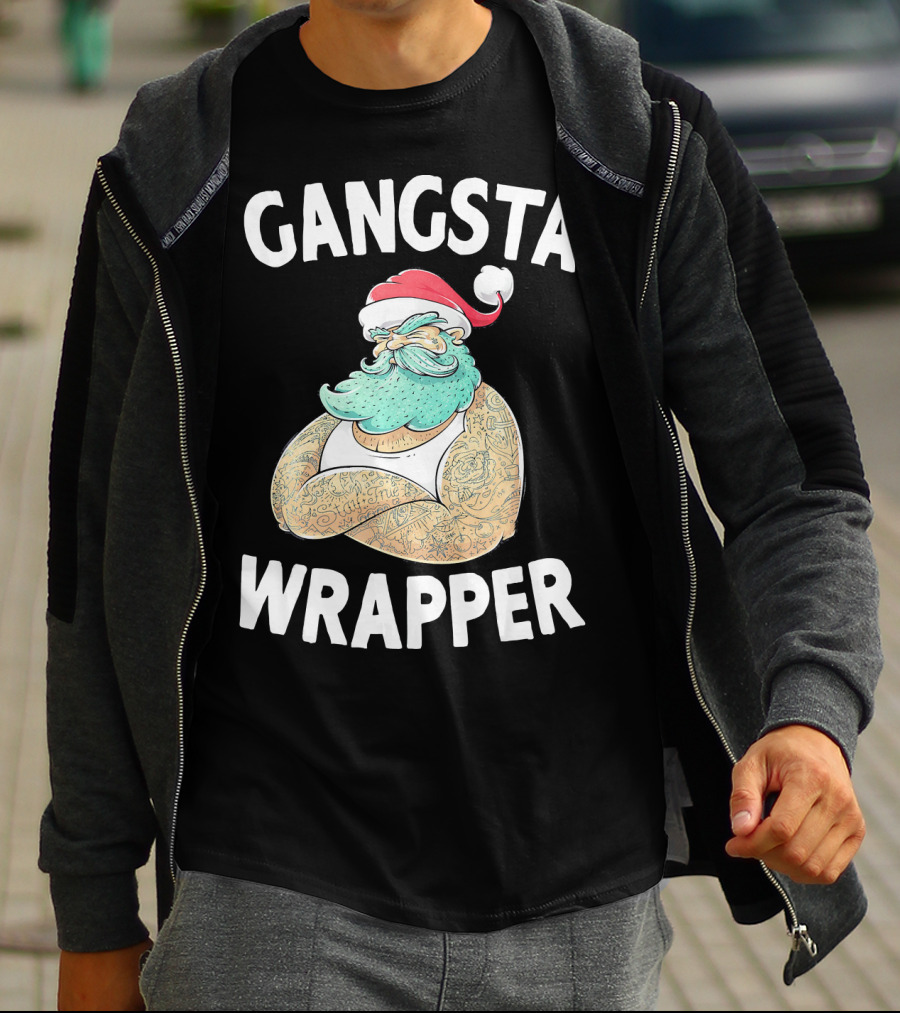 Gangsta Wrapper Santa Claus Original Gangsta Wrap T-Shirt