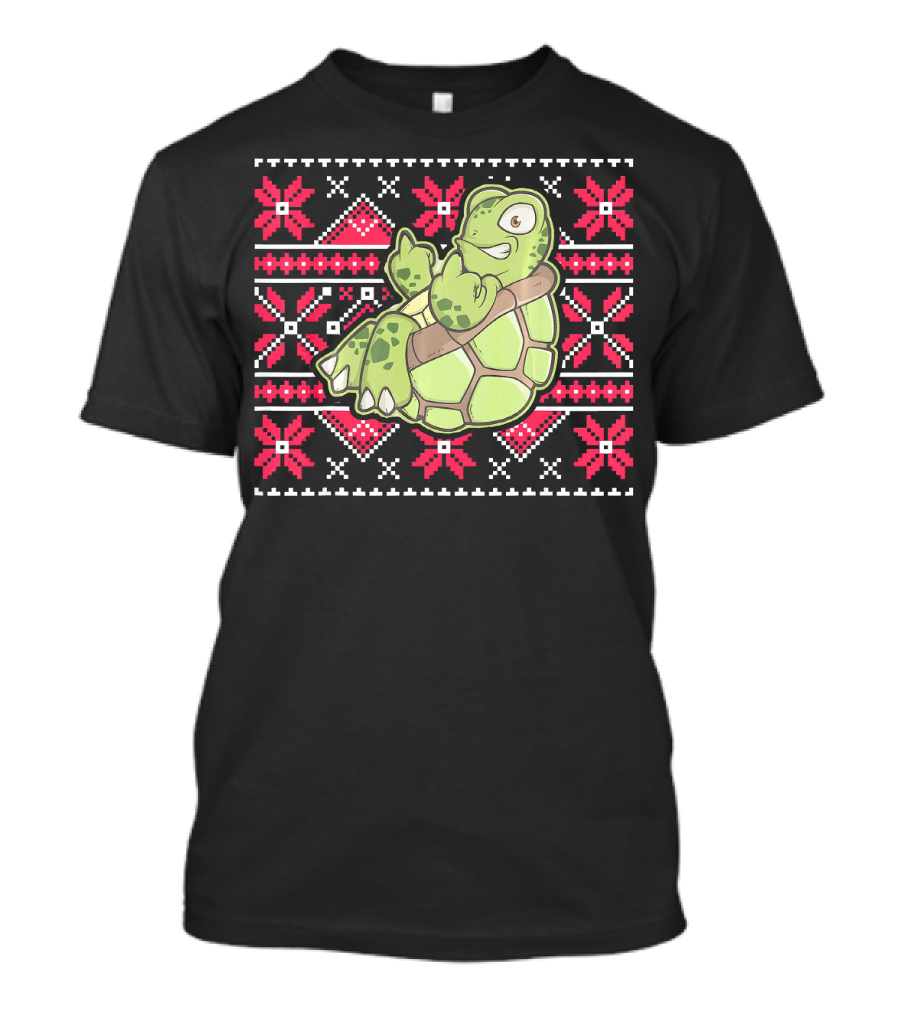 Ugly Christmas Turtle T-Shirt