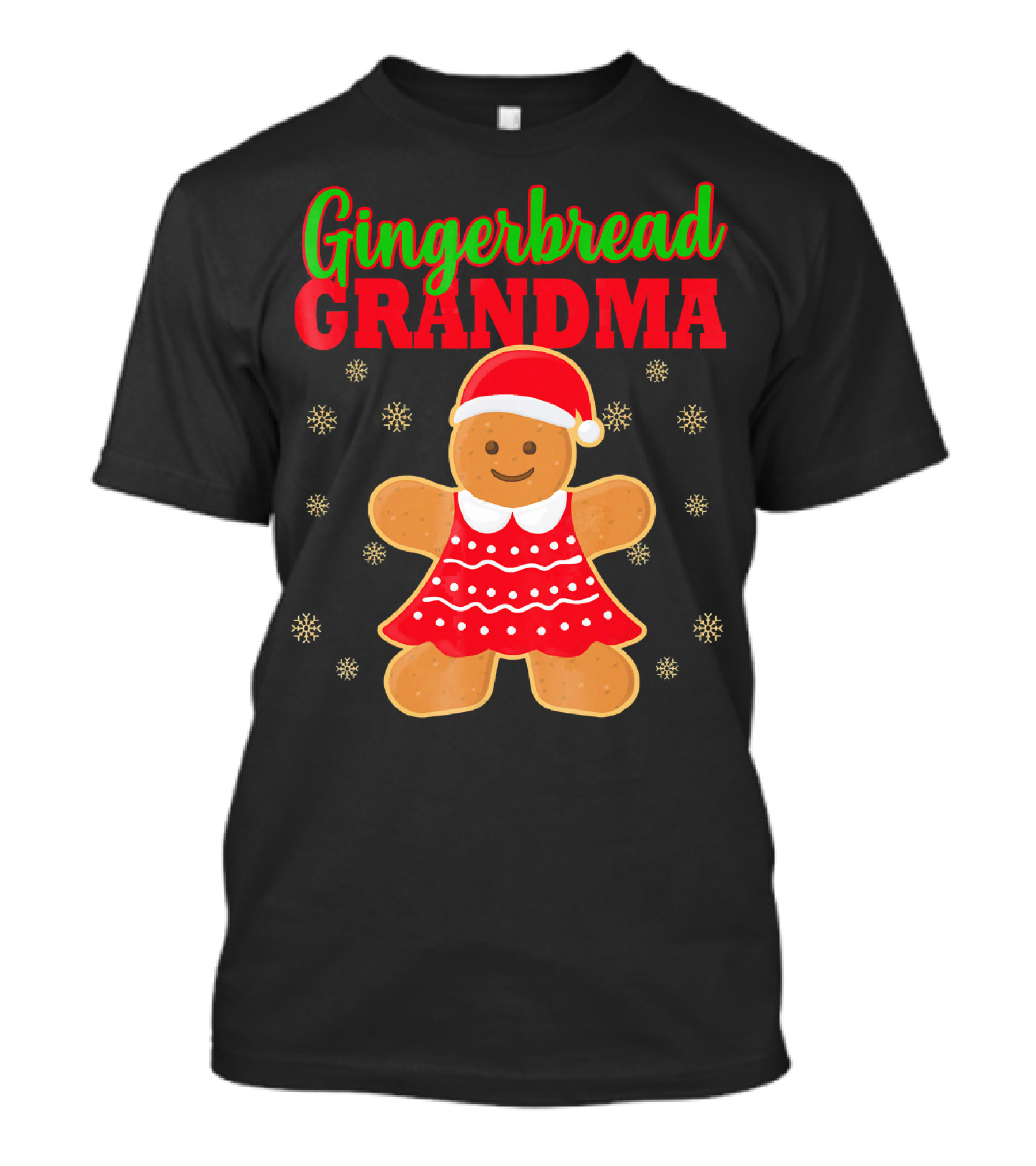 Gingerbread Grandma Matching Family Christmas Ginge T-Shirt