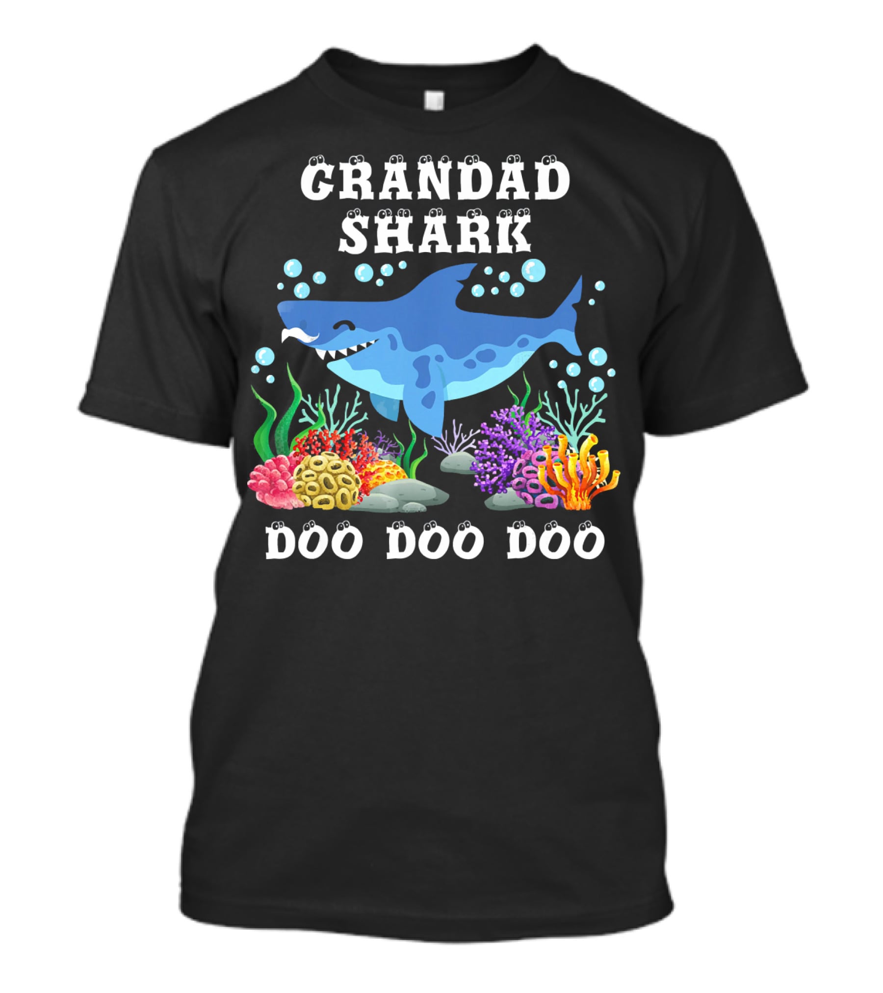 Grandad Shark Doo Doo Doo T-Shirt