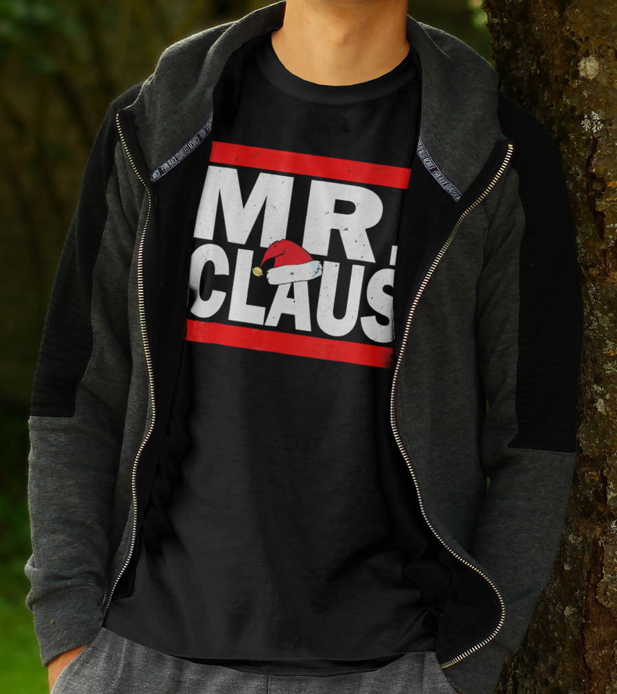 MR CLAUS Christmas Santa Hat T-Shirt