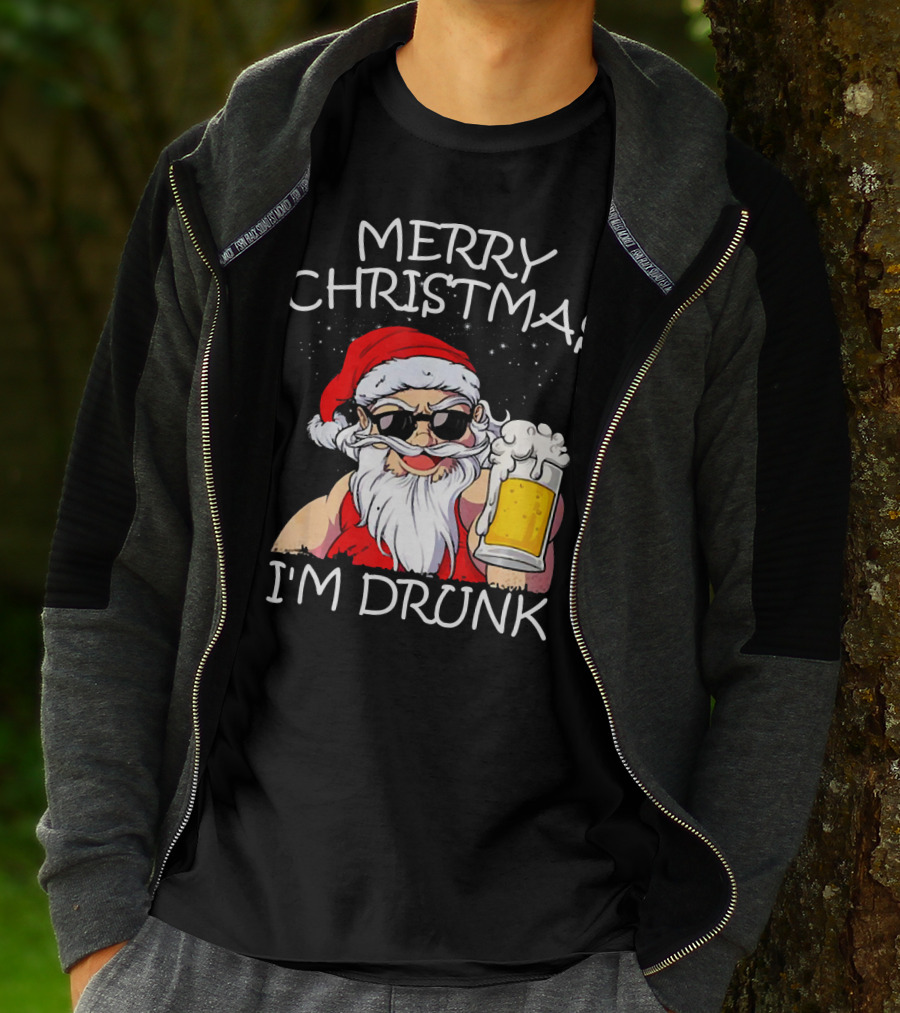 Merry Christmas Santa I'm Drunk T-Shirt