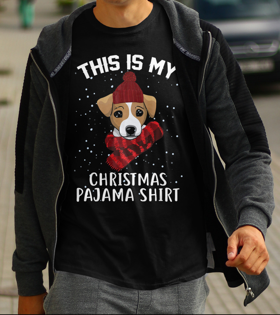 This Is My Jack Russell Christmas Pajama T-Shirt