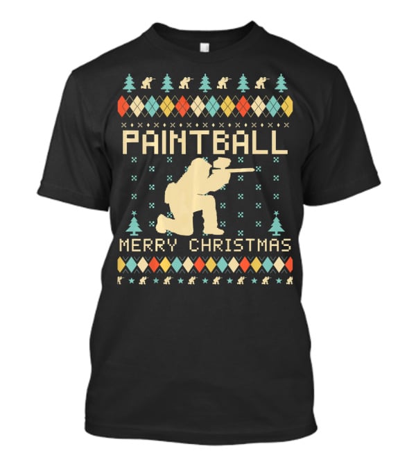 PAINTBALL MERRY CHRISTMAS T-Shirt