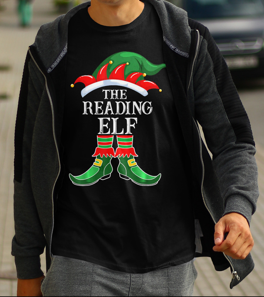 The Reading Elf Holiday T-Shirt