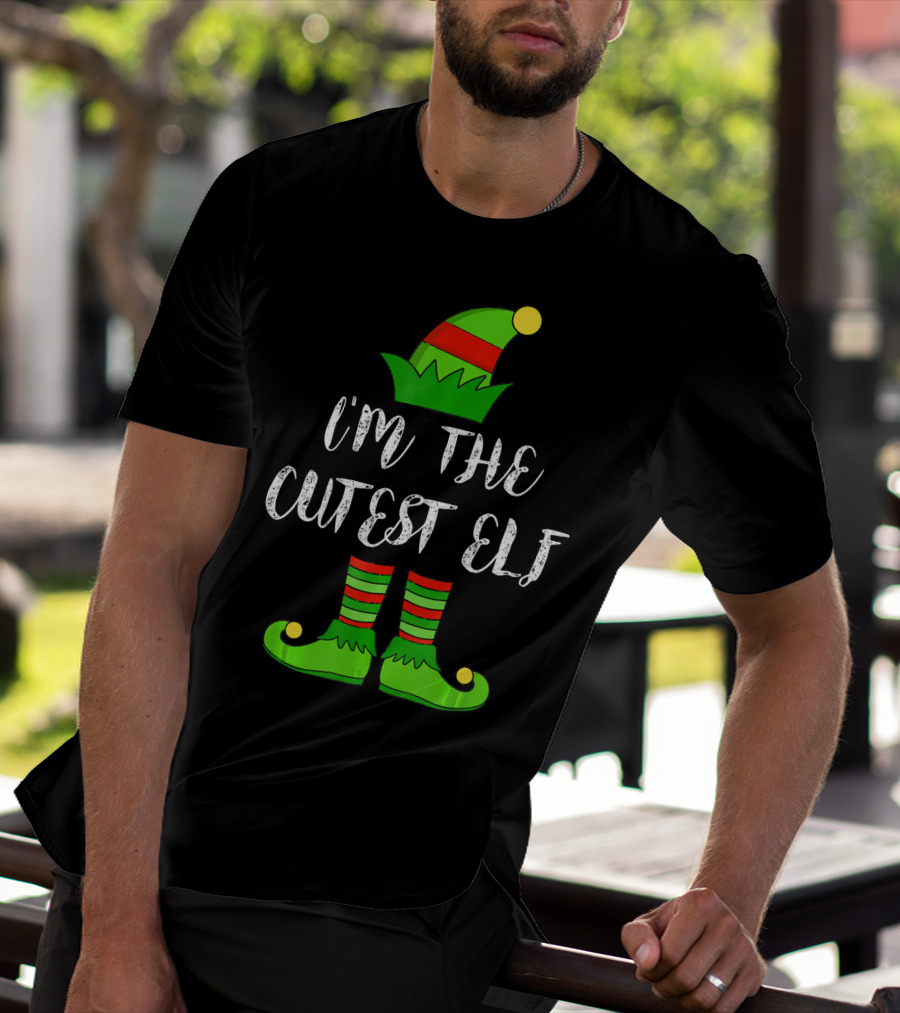 I'm The Cutest Elf Christmas Party Costume T-Shirt