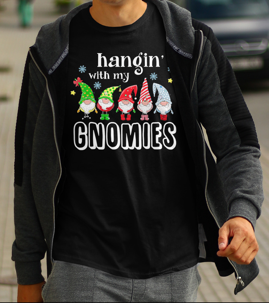 Hangin' With My Christmas Gnomies T-Shirt