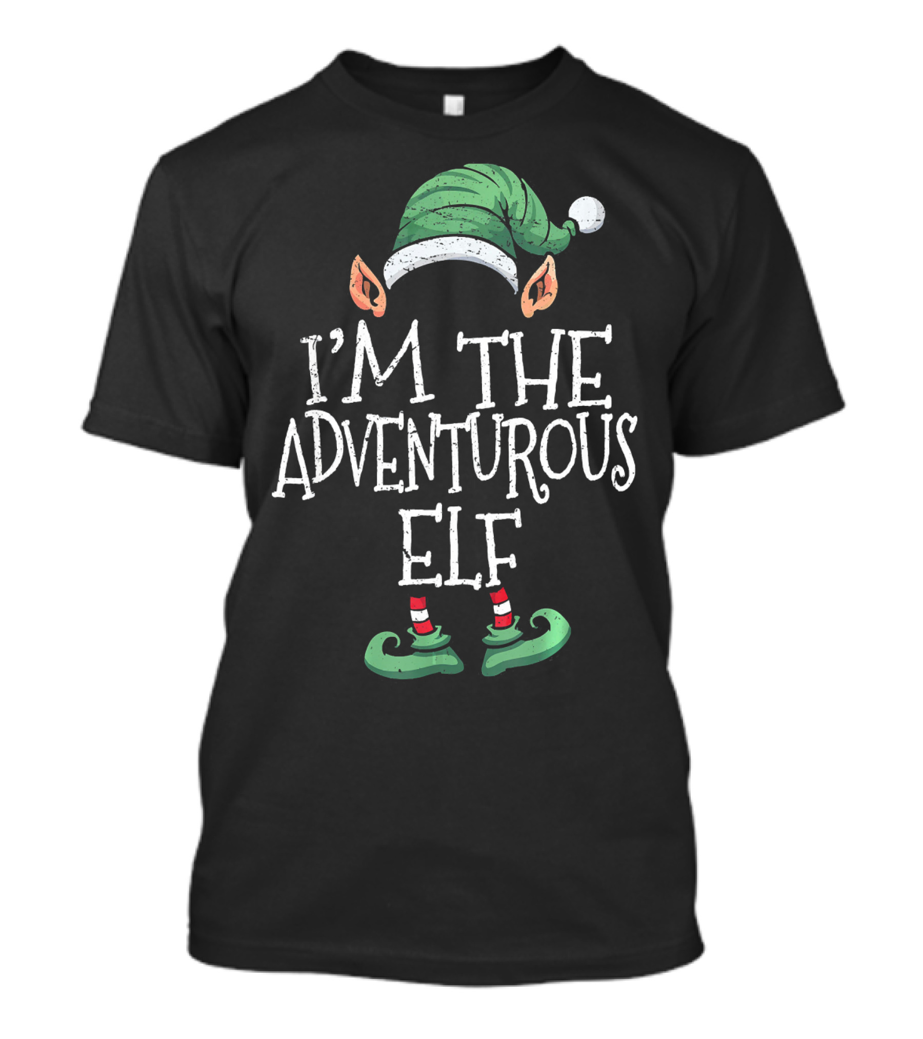 I'm The Adventurous Elf Festive Holiday Costume T-Shirt