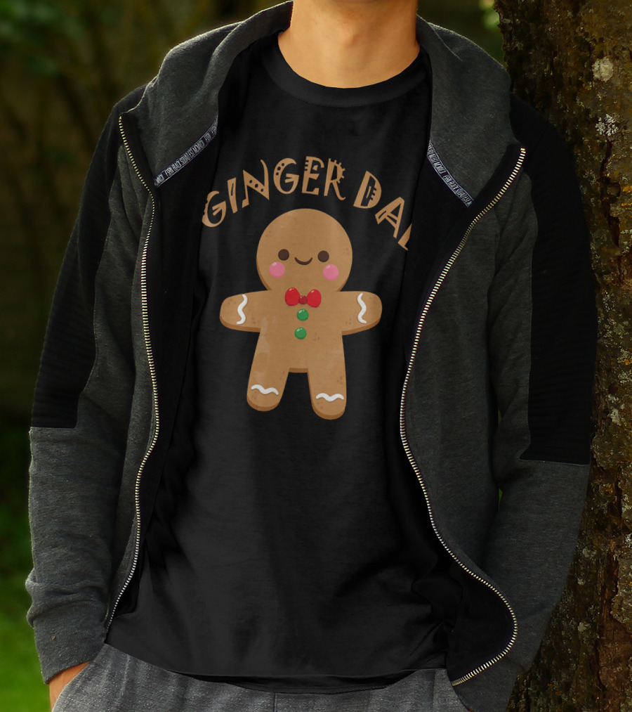 Ginger Dad Gingerbread Family T-Shirt