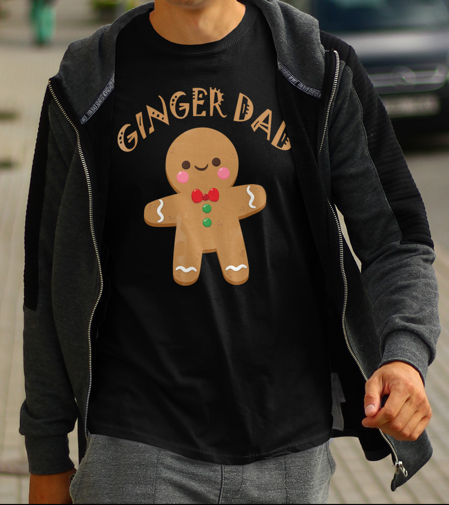 Ginger Dad Gingerbread Family T-Shirt
