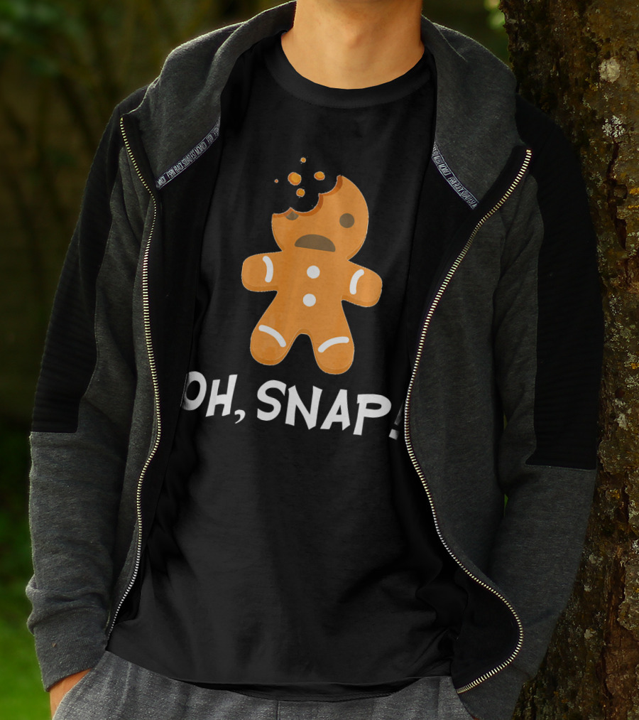 Oh, Snap Gingerbread Christmas T-Shirt