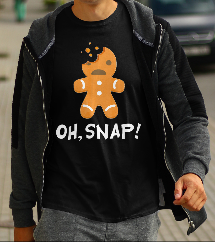 Oh, Snap Gingerbread Christmas T-Shirt