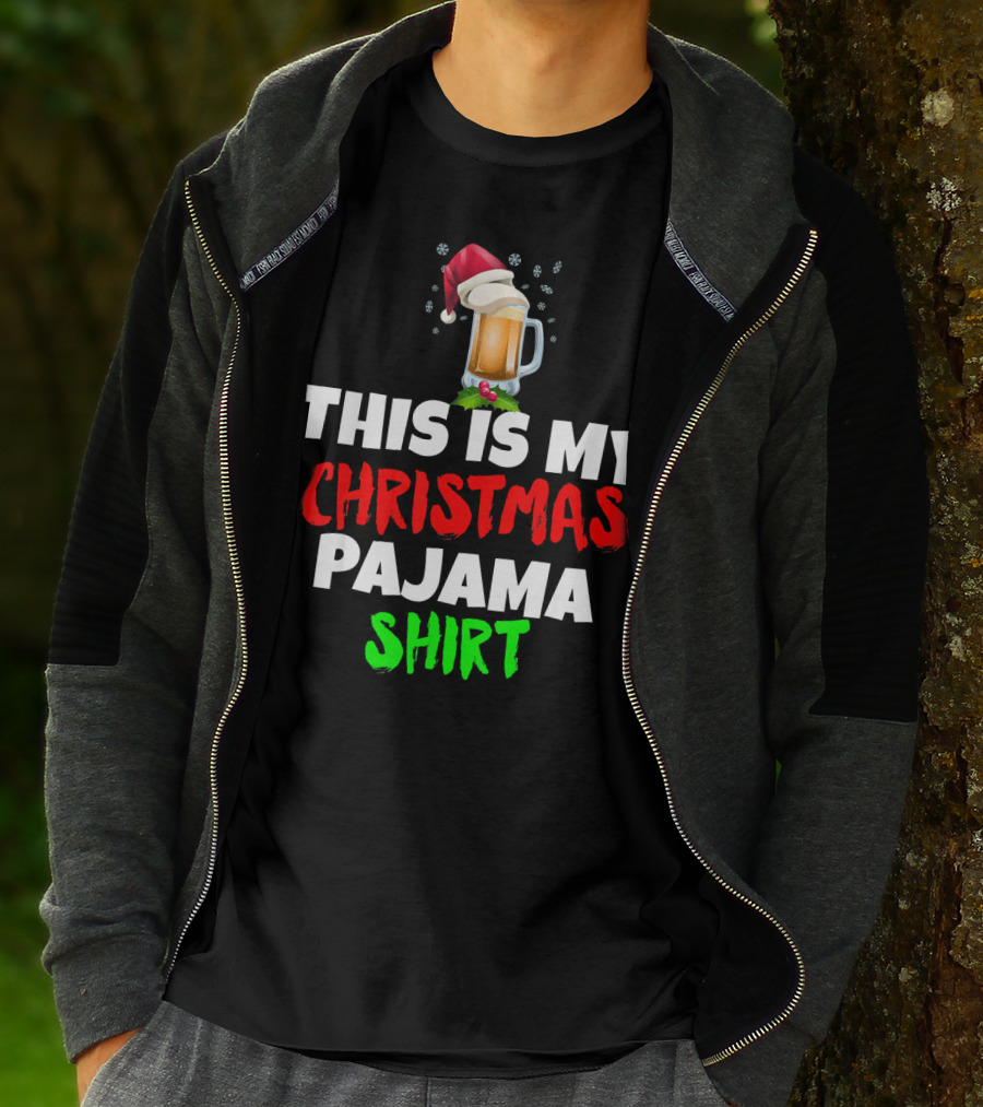 This Is My Christmas Pajama Beer T-Shirt