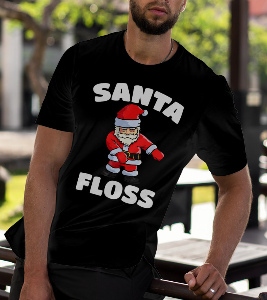 Santa Floss Dance Christmas Moves T-Shirt