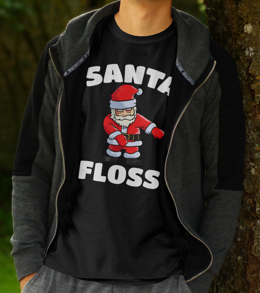 Santa Floss Dance Christmas Moves T-Shirt