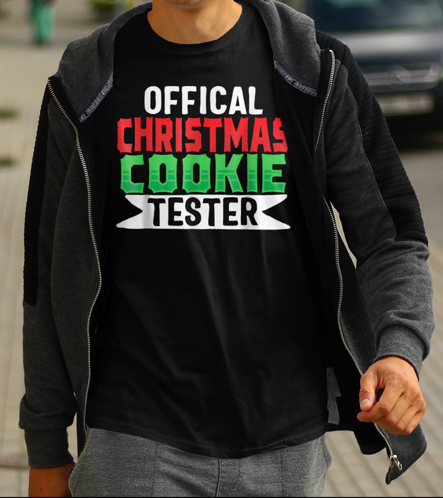 Offical Christmas Cookie Tester T-Shirt
