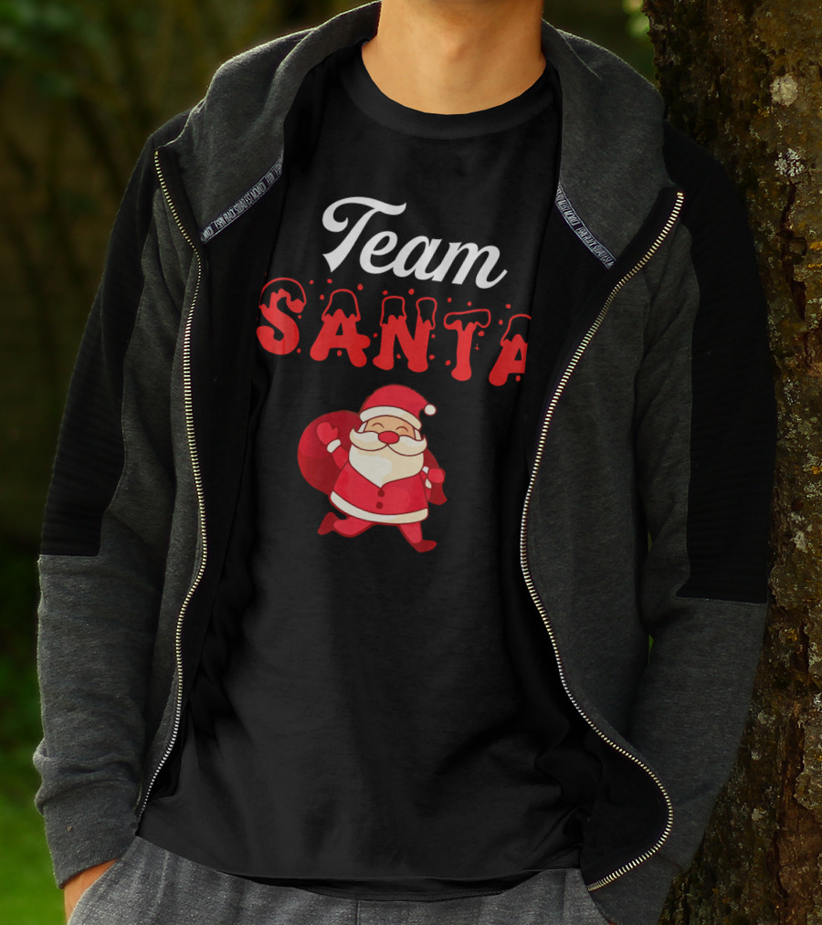 Team Santa Claus Christmas Cheer T-Shirt