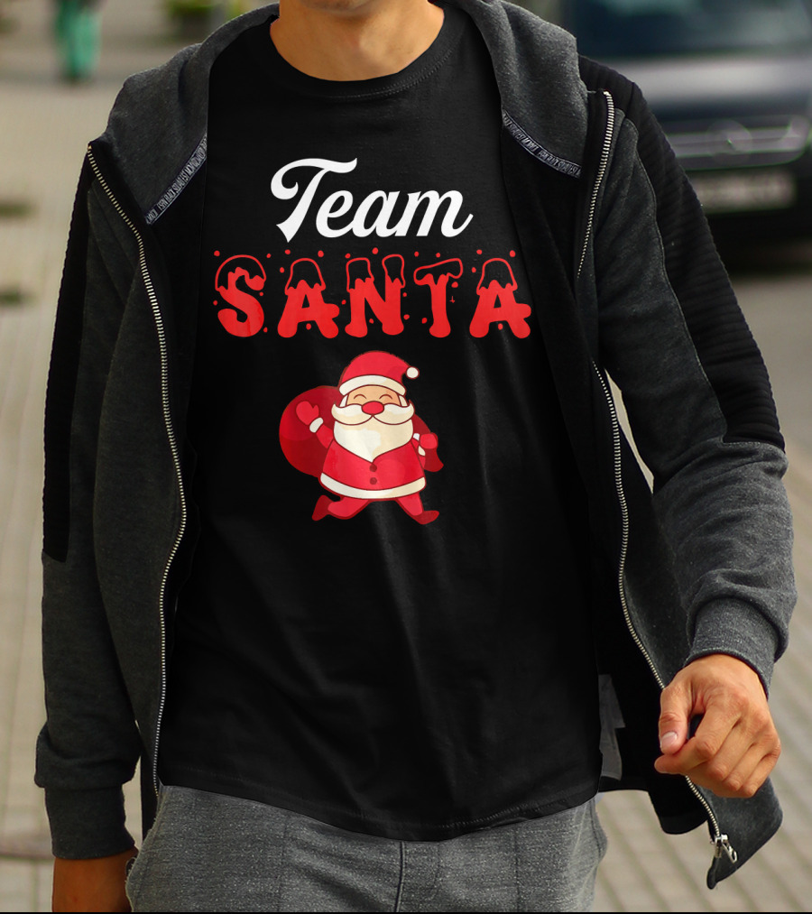 Team Santa Claus Christmas Cheer T-Shirt