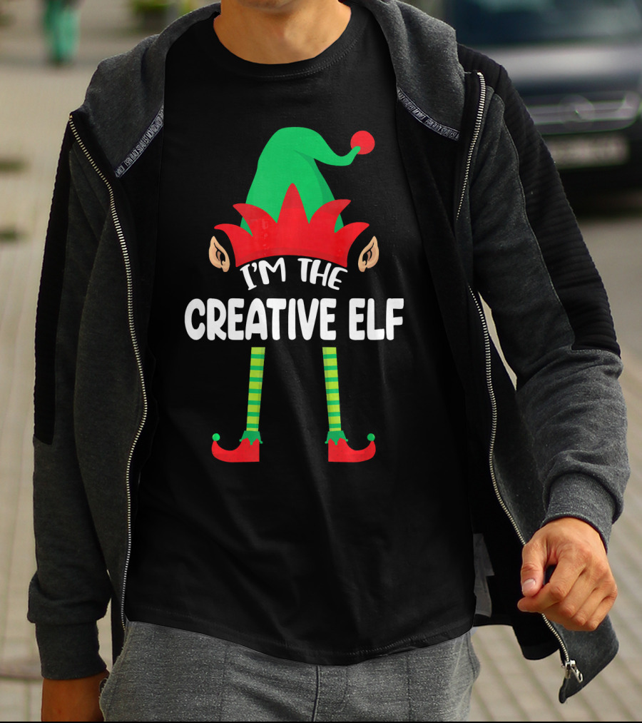 I'm The Creative Elf Matching Family Group T-Shirt