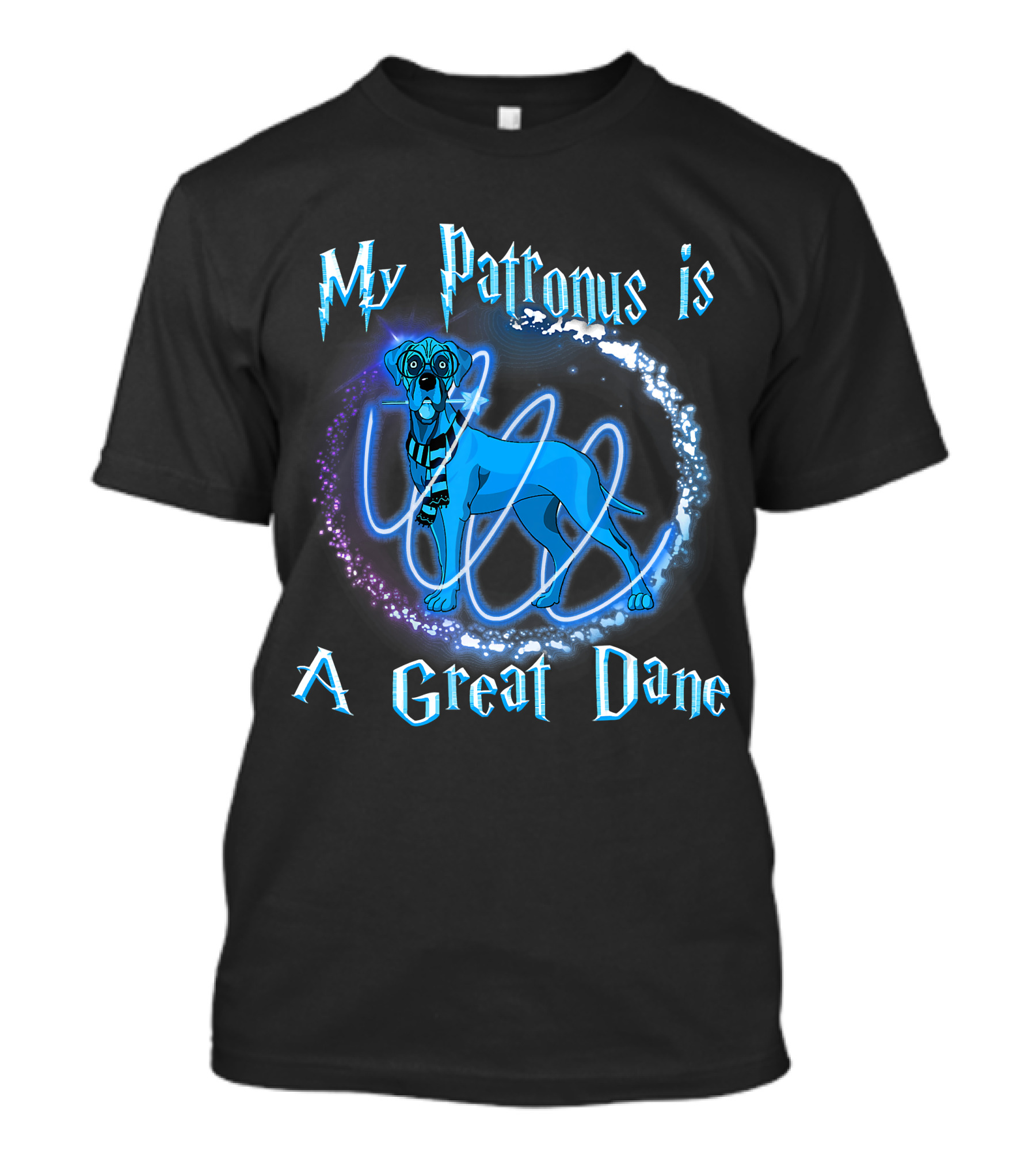 My Patronus Is A Great Dane Magical Dog T-Shirt