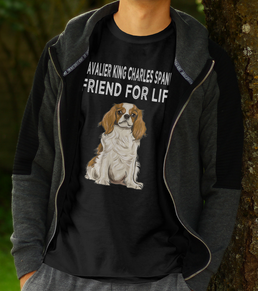 Cavalier King Charles Spaniel Loyal Companion Friend For Life T-Shirt