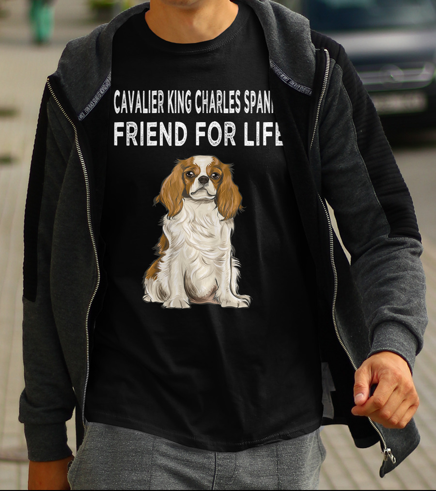 Cavalier King Charles Spaniel Loyal Companion Friend For Life T-Shirt