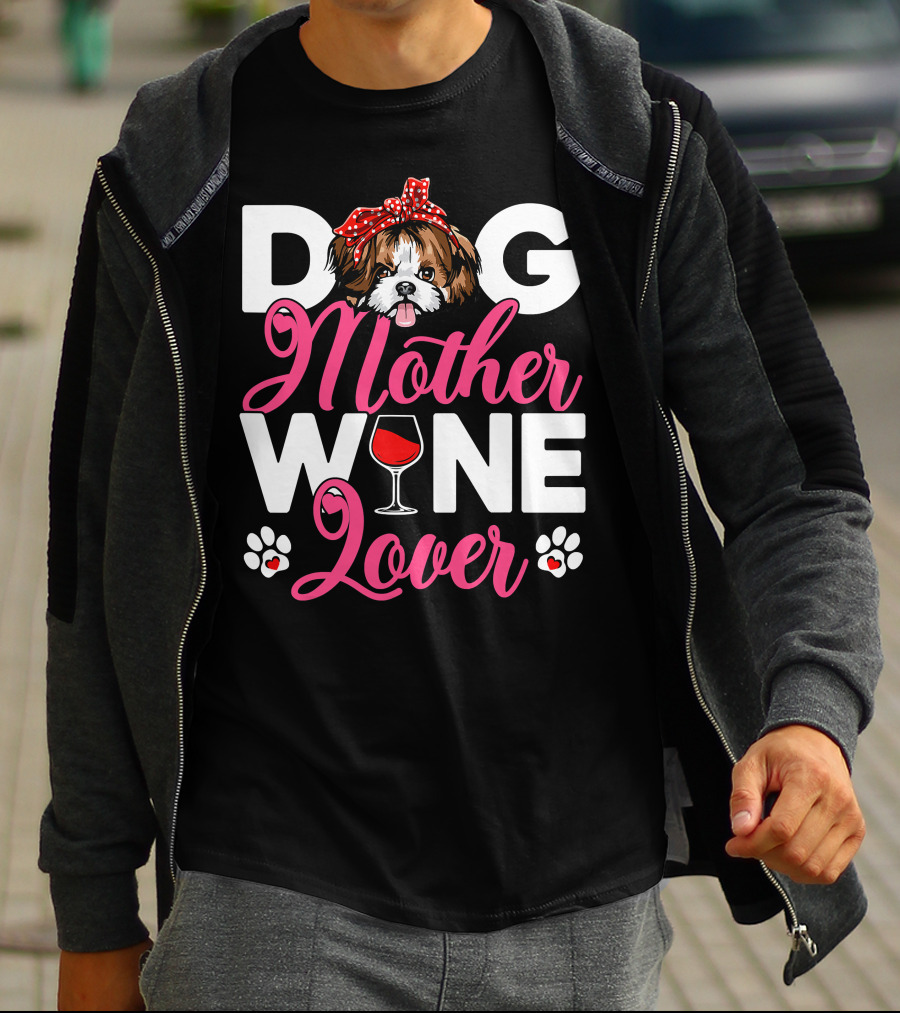 Cute Shih Tzu Dog Mother Lover T-Shirt