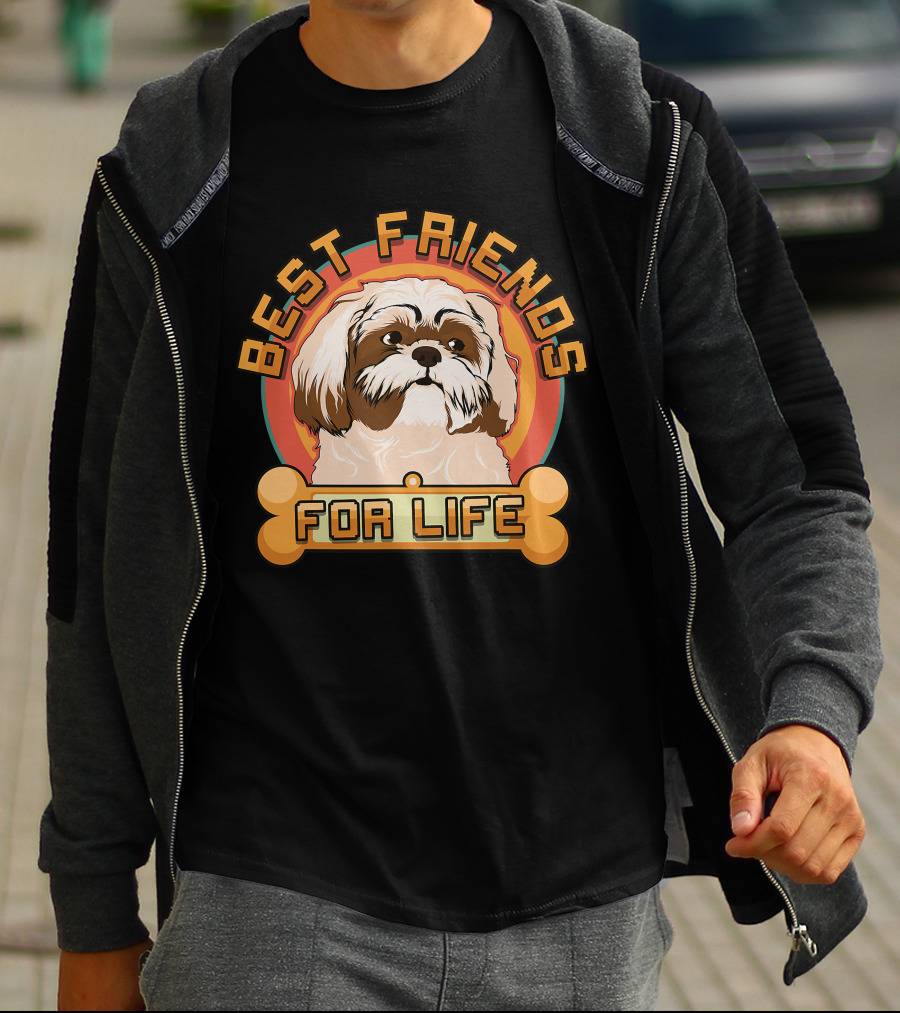 Shih Tzu Best Friends For Life T-Shirt