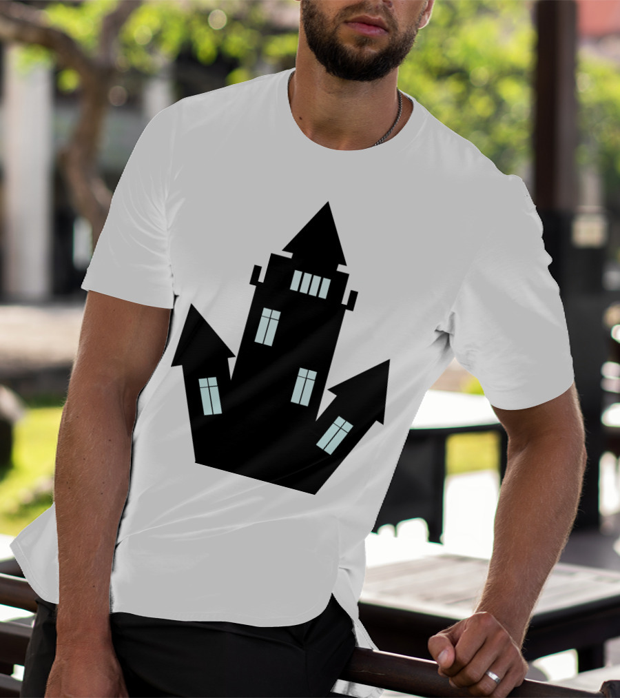 House On Haunted Hill Castle T-Shirt