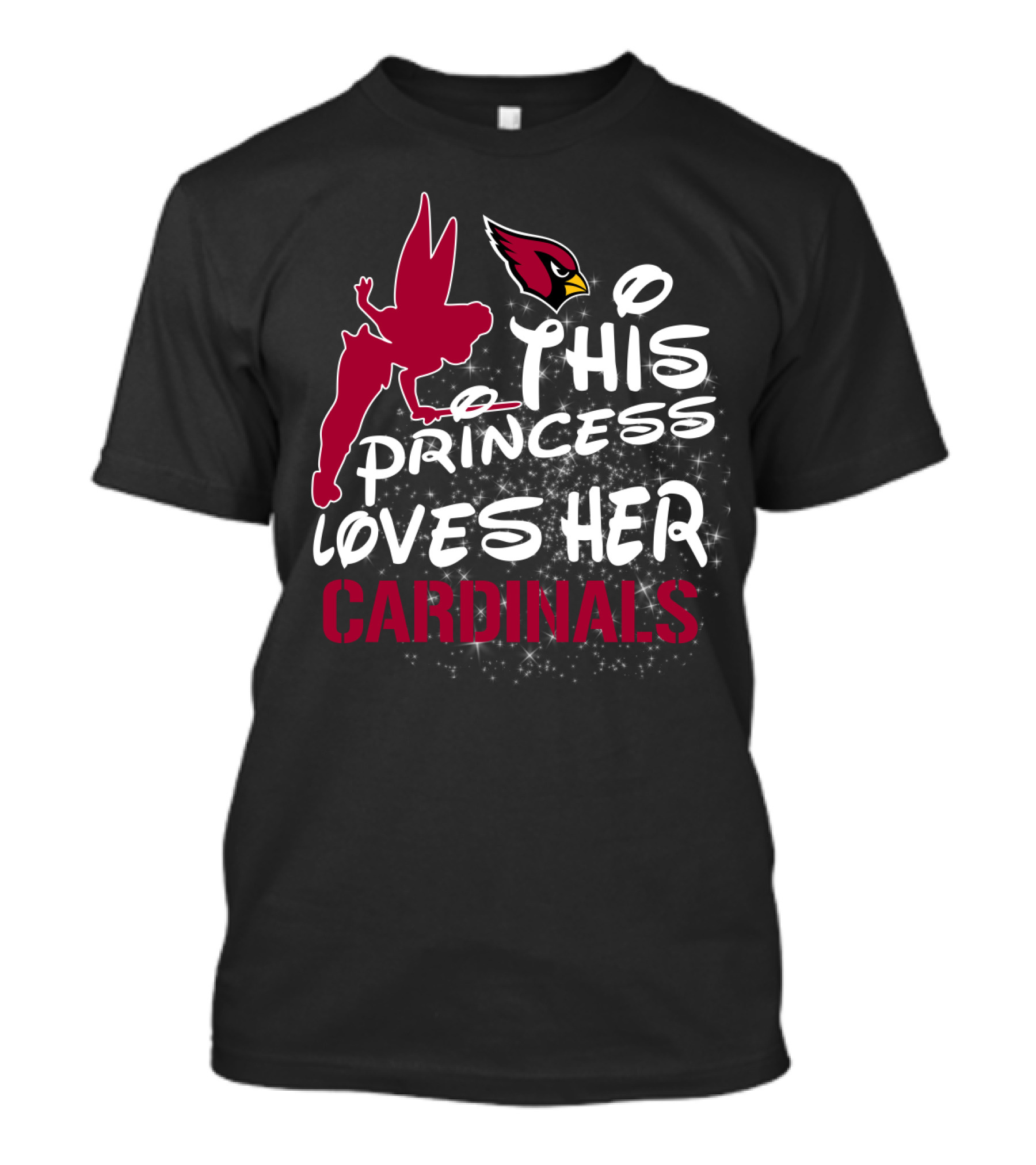This Princess Loves Her Arizona Cardinals T-Shirt