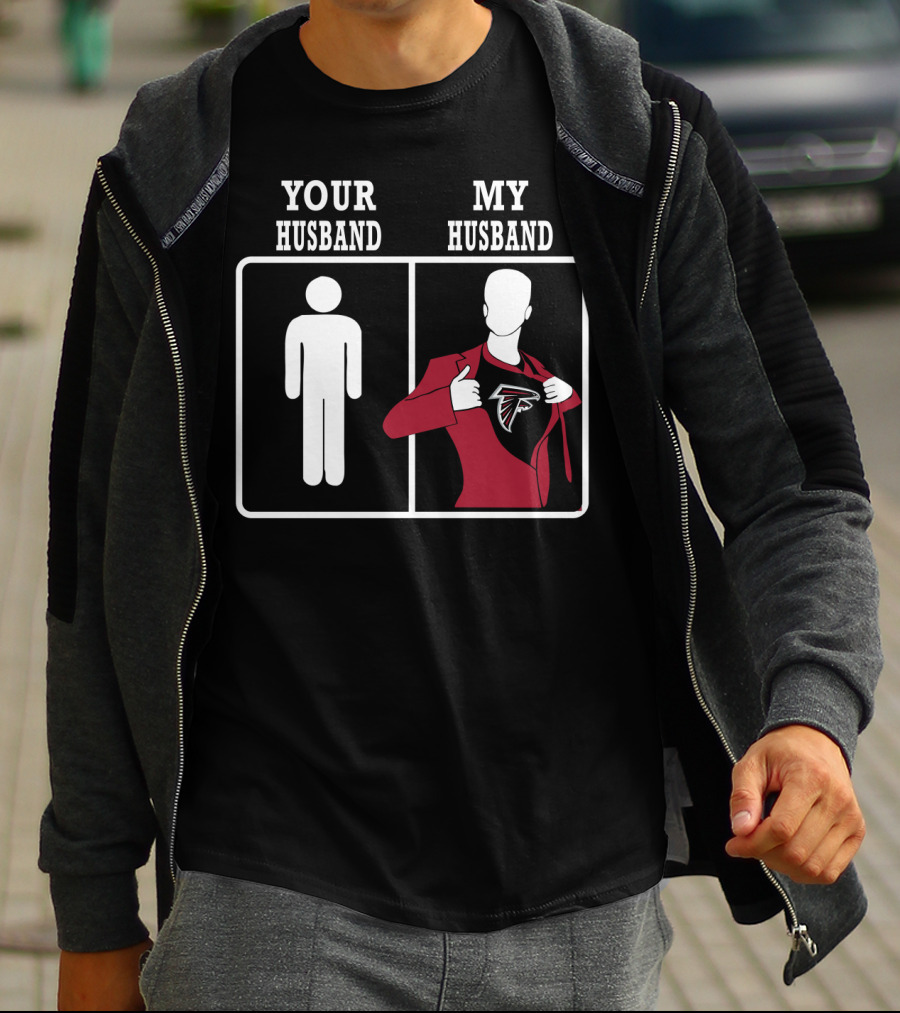 Your Husband My Husband Atlanta Falcons T-Shirt