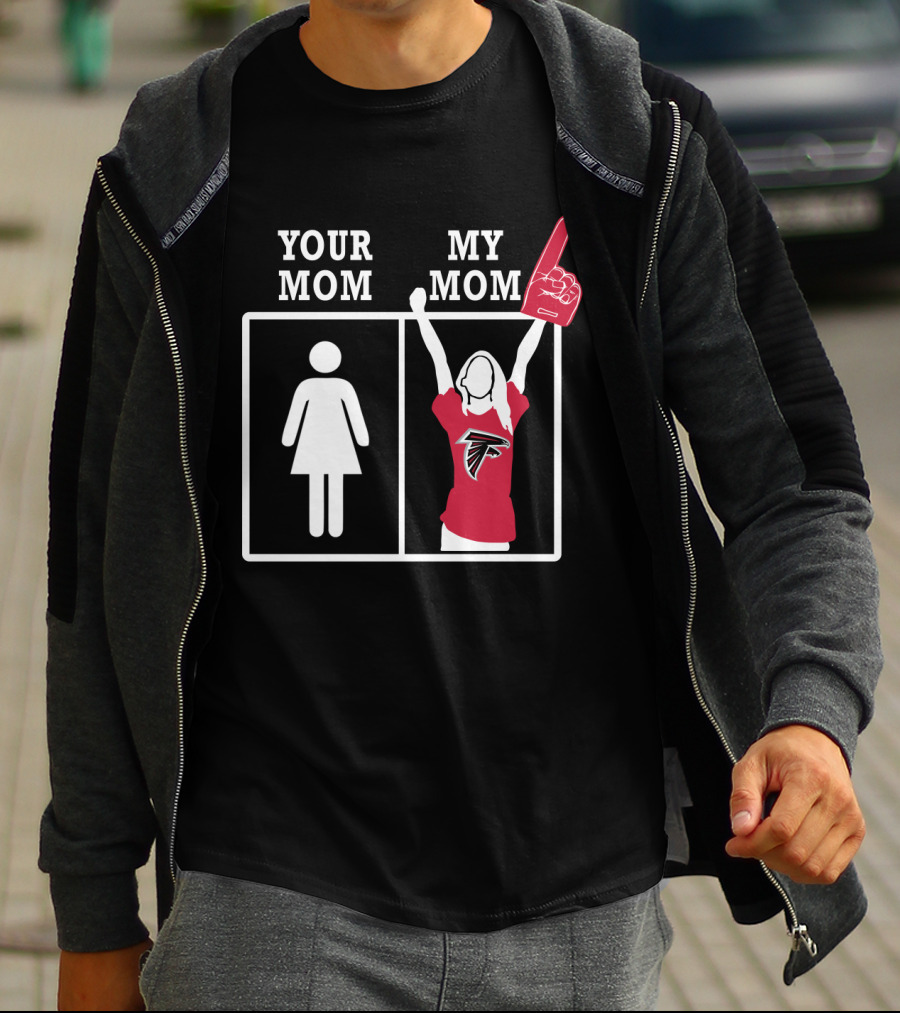 Your Mom My Mom Atlanta Falcons Fan T-Shirt