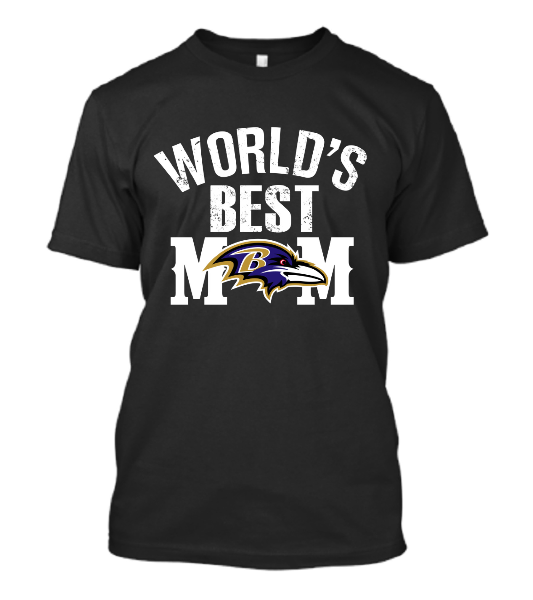 World's Best Mom Baltimore Ravens T-Shirt