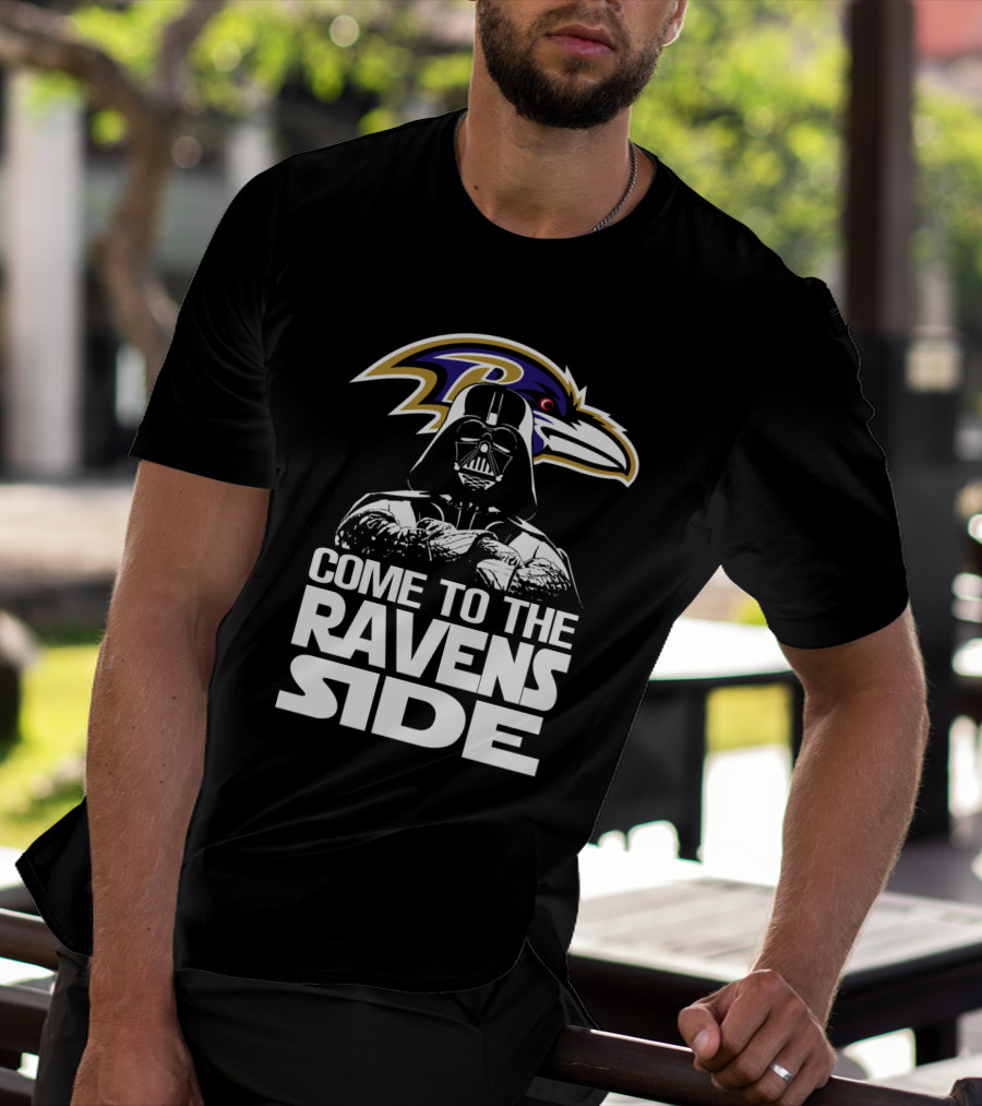 Come To The Ravens Side Baltimore Ravens T-Shirt