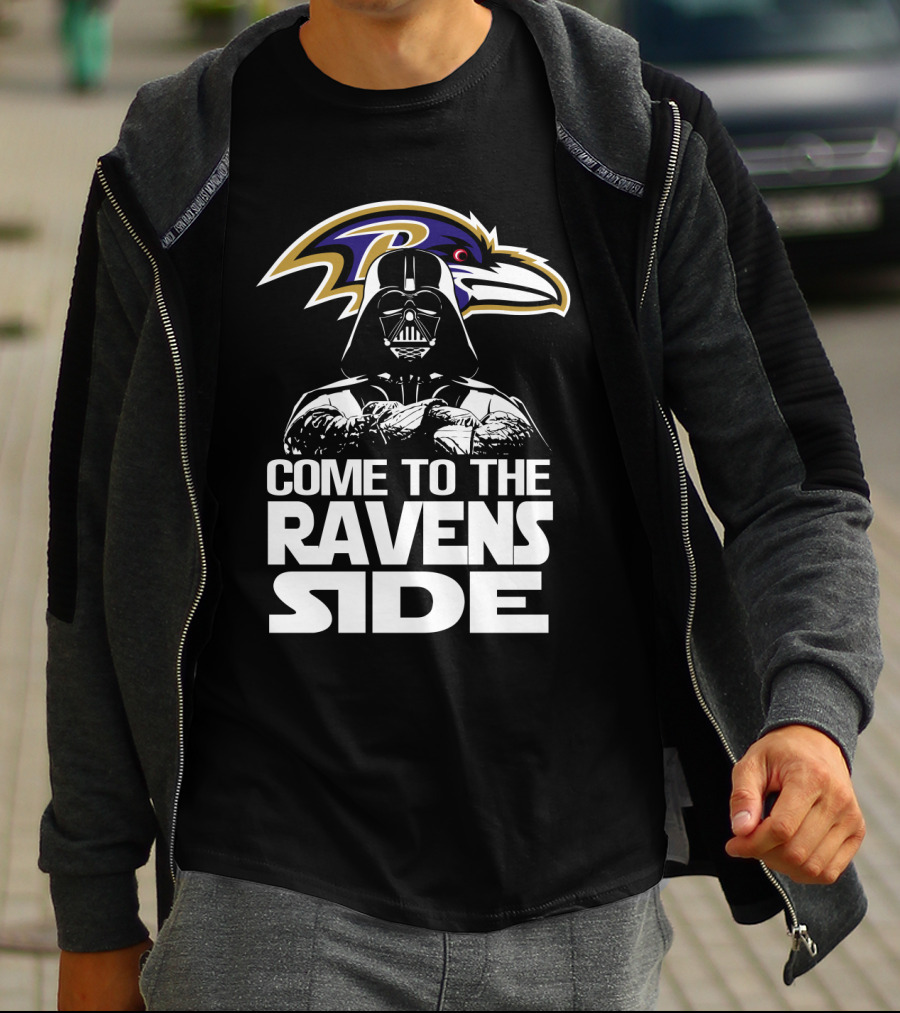 Come To The Ravens Side Baltimore Ravens T-Shirt