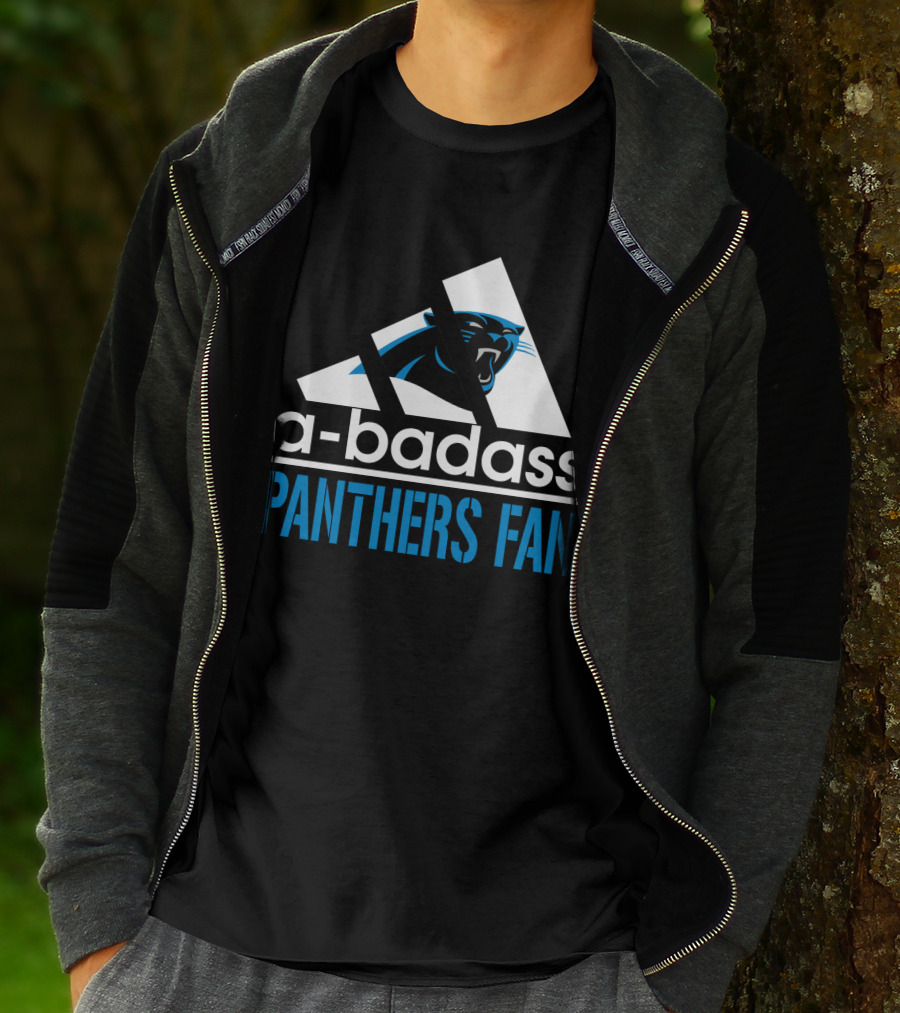 A-Badass Panthers Fan T-Shirt