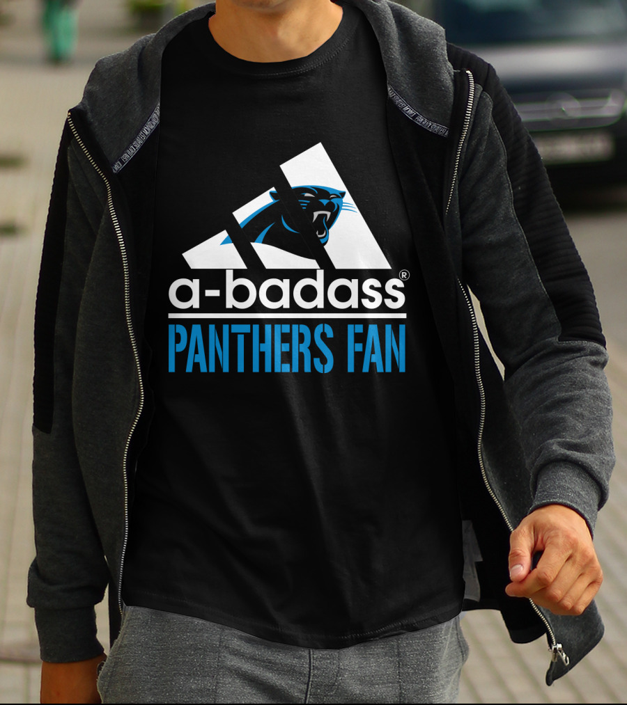 A-Badass Panthers Fan T-Shirt