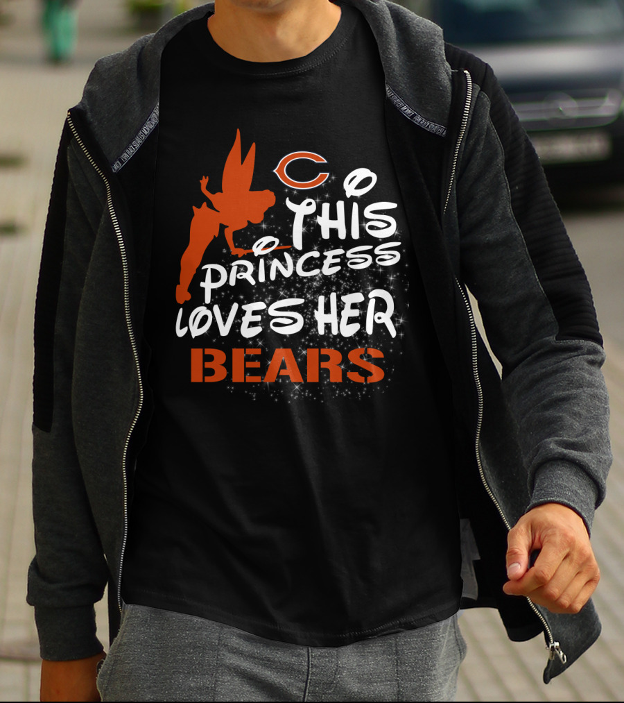 This Princess Loves Her Chicago Bears T-Shirt