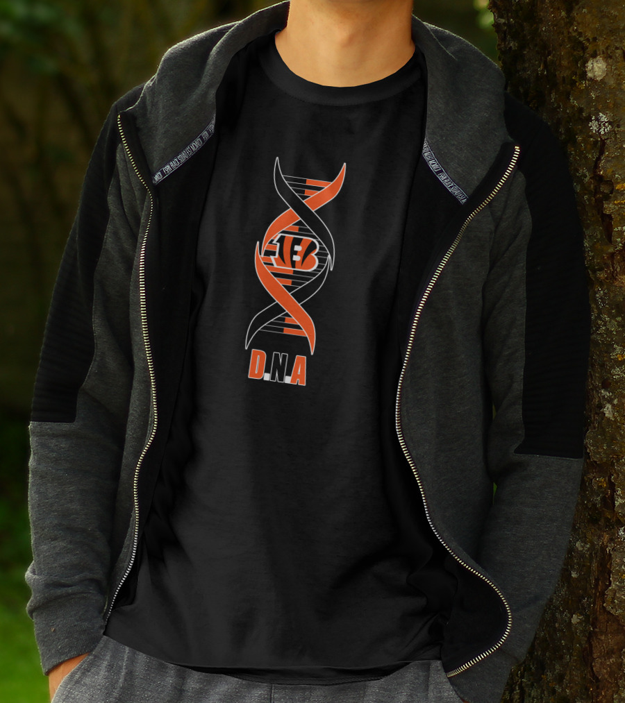 Cincinnati Bengals Dna Helix Nfl Fan Gear T-Shirt