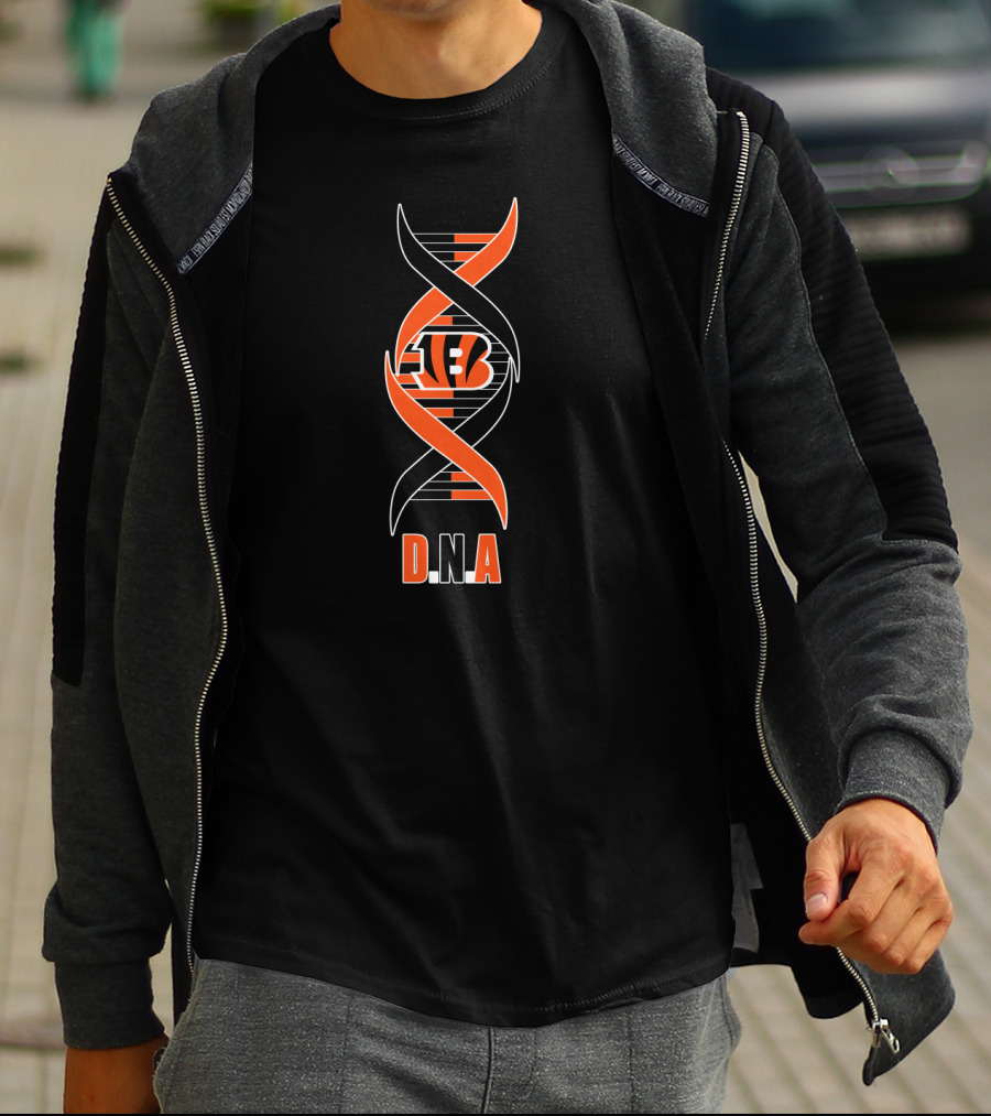 Cincinnati Bengals Dna Helix Nfl Fan Gear T-Shirt