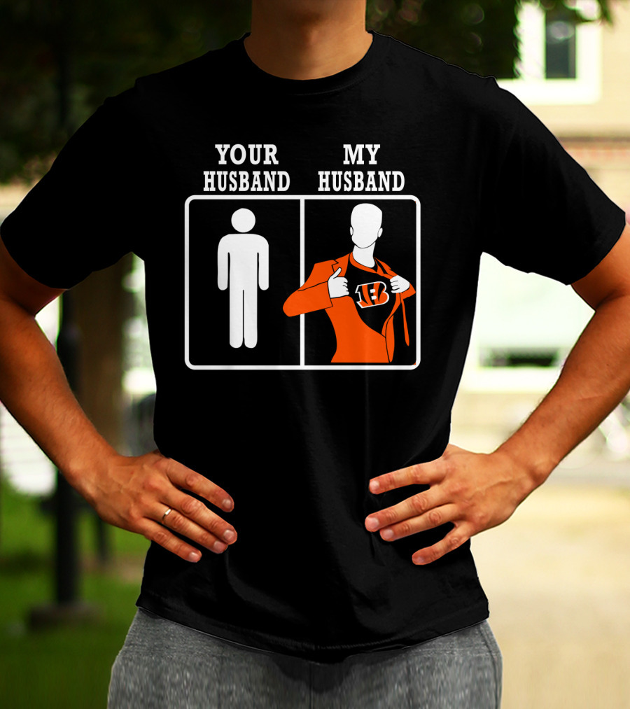 Your Husband My Husband Cincinnati Bengals T-Shirt