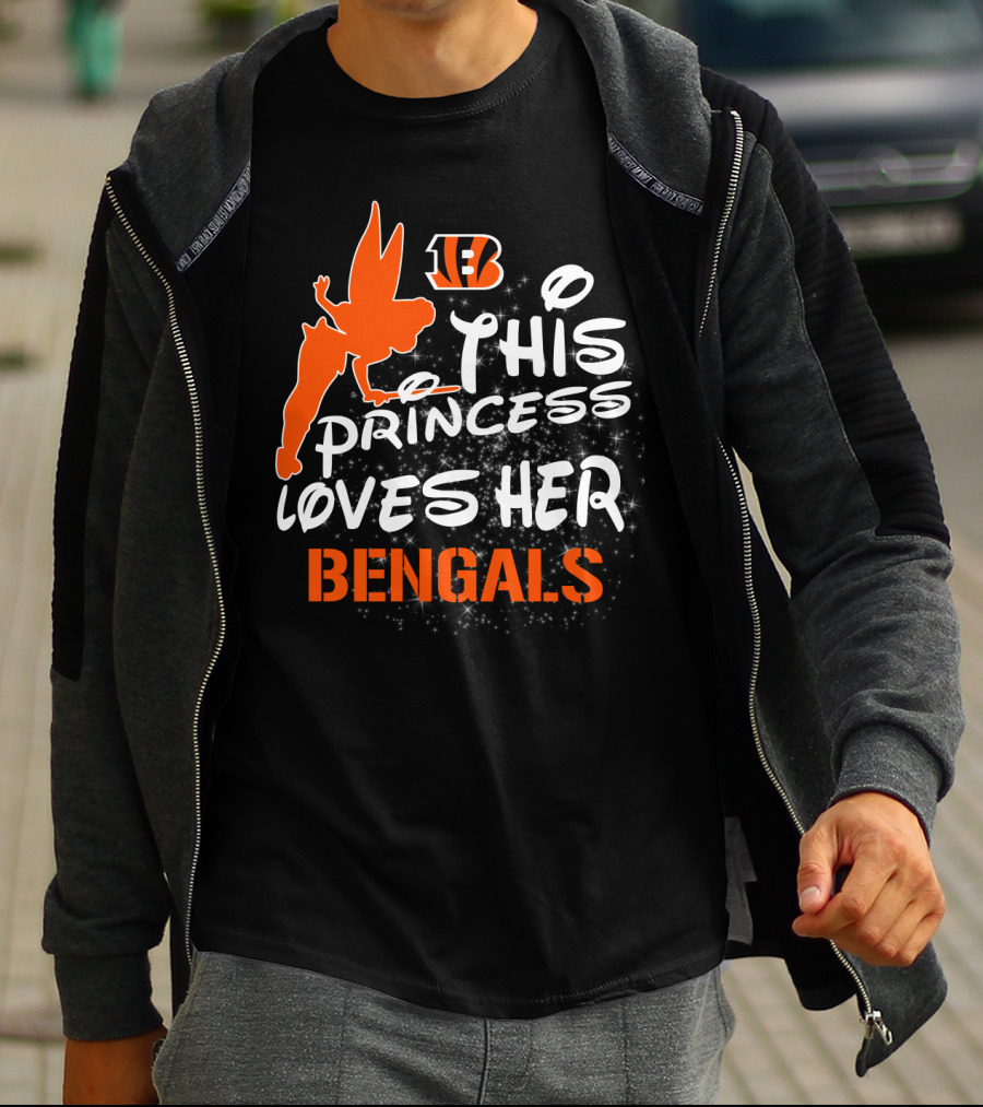 This Princess Loves Her Cincinnati Bengals T-Shirt